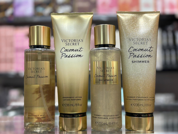 بادی اسپلش اکلیلی کوکونات پشن شیمر ویکتوریا سکرت اورجینال